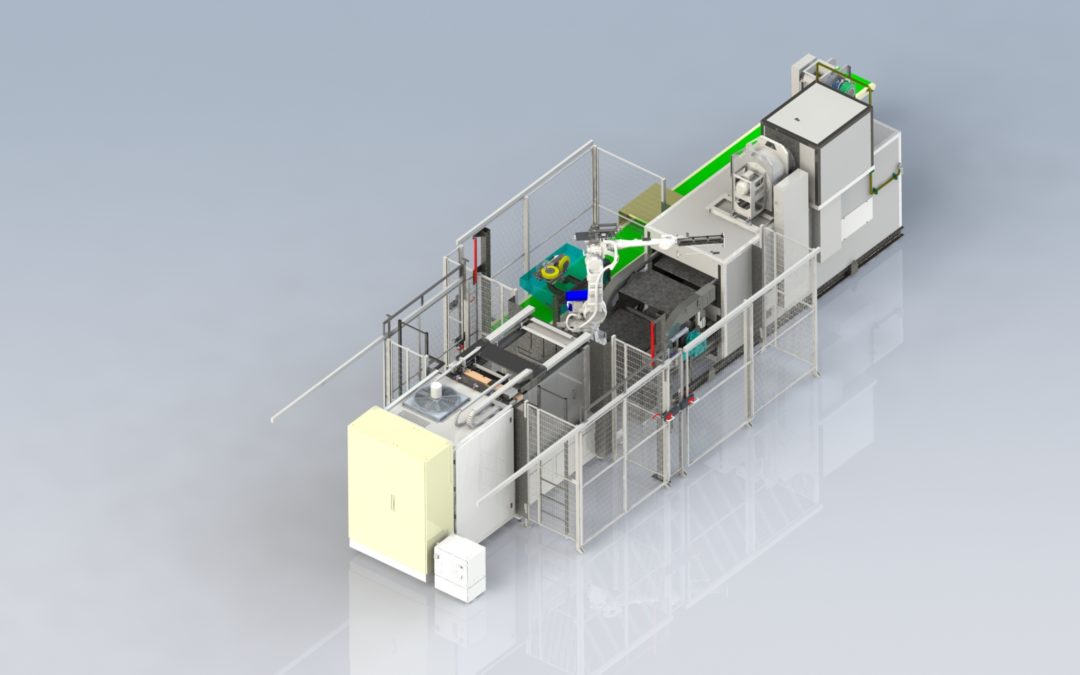 Cerinnov Group Latest Generation of Robotized High-pressure Casting Machine